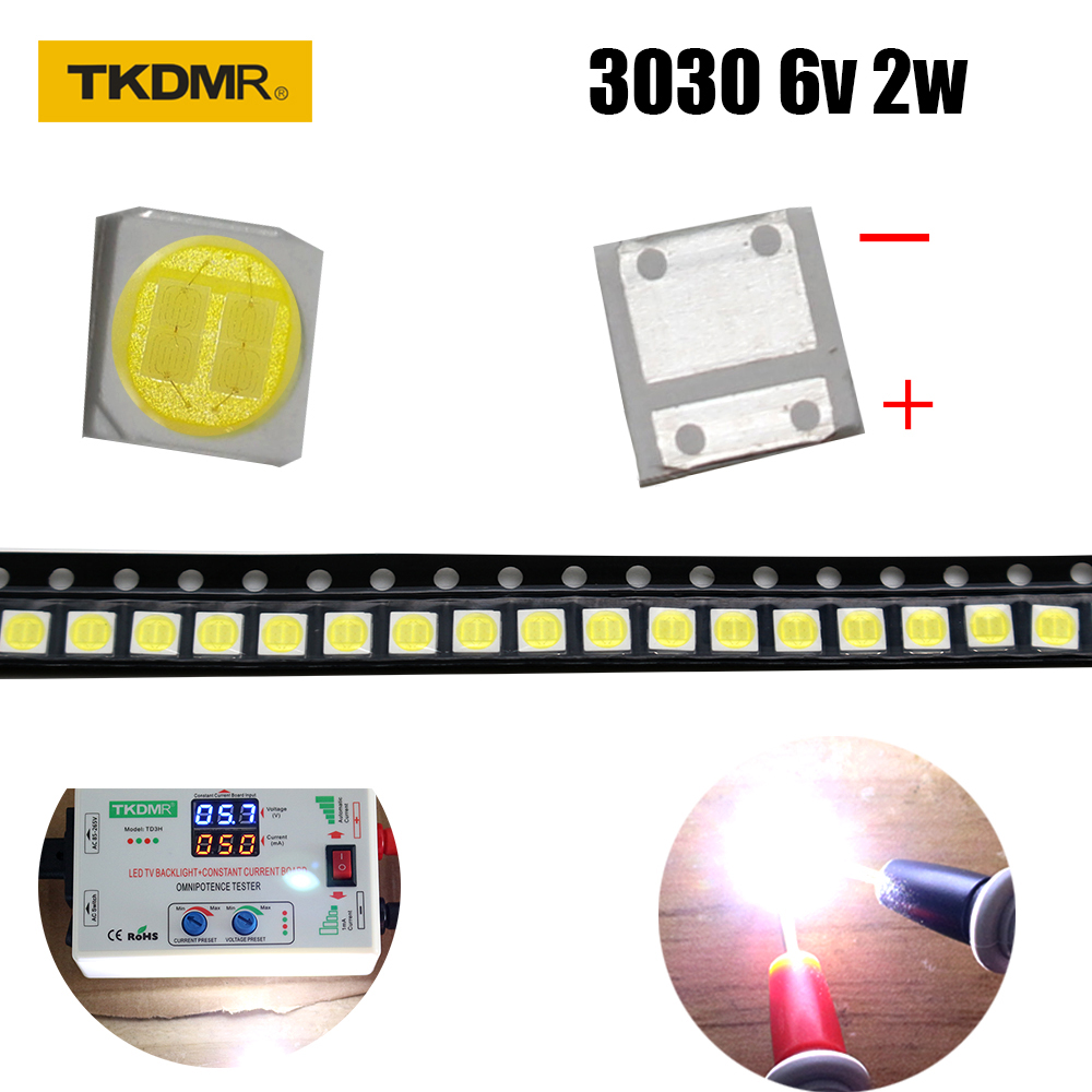 TKDMR LED Ʈ  2W 3030 6V  200-250MA ..